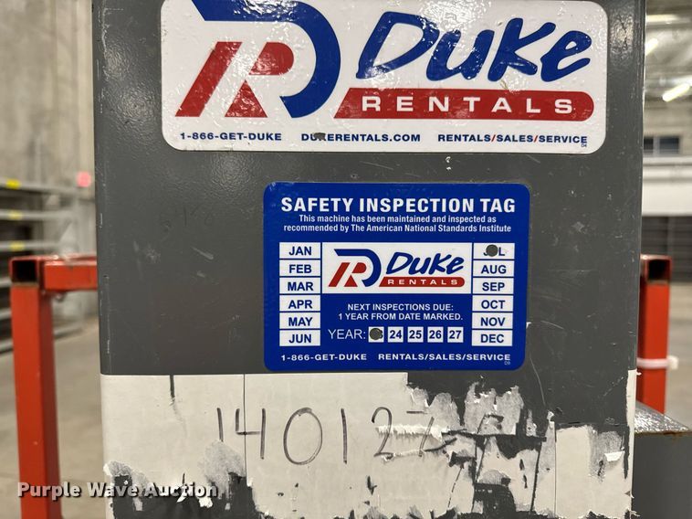 image for item EG7069 2017 Skyjack SJ16 vertical lift