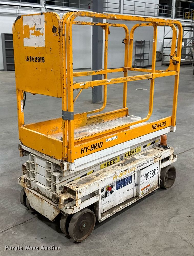image for item EG7074 2015 Hy-Brid HB-1430 scissor lift