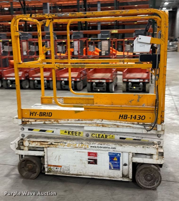 image for item EG7074 2015 Hy-Brid HB-1430 scissor lift