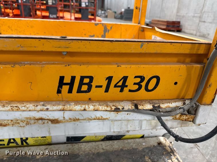 image for item EG7074 2015 Hy-Brid HB-1430 scissor lift