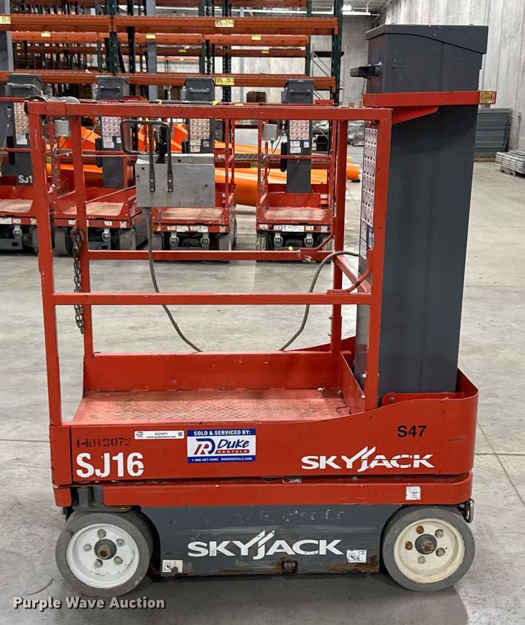 image for item EG7077 Skyjack SJ16 vertical lift