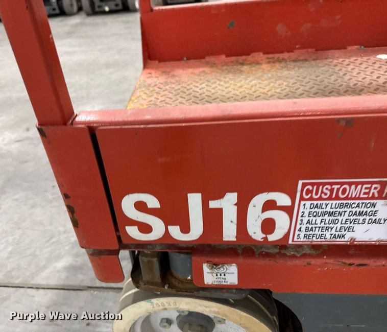 image for item EG7078 2017 Skyjack SJ16 vertical lift