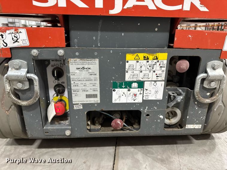 image for item EG7080 2017 Skyjack SJ16 vertical lift