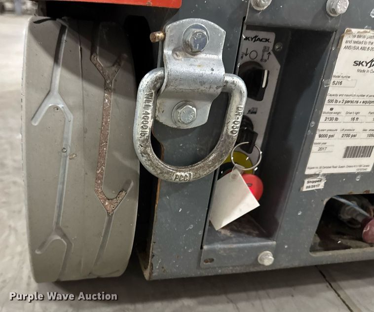 image for item EG7080 2017 Skyjack SJ16 vertical lift