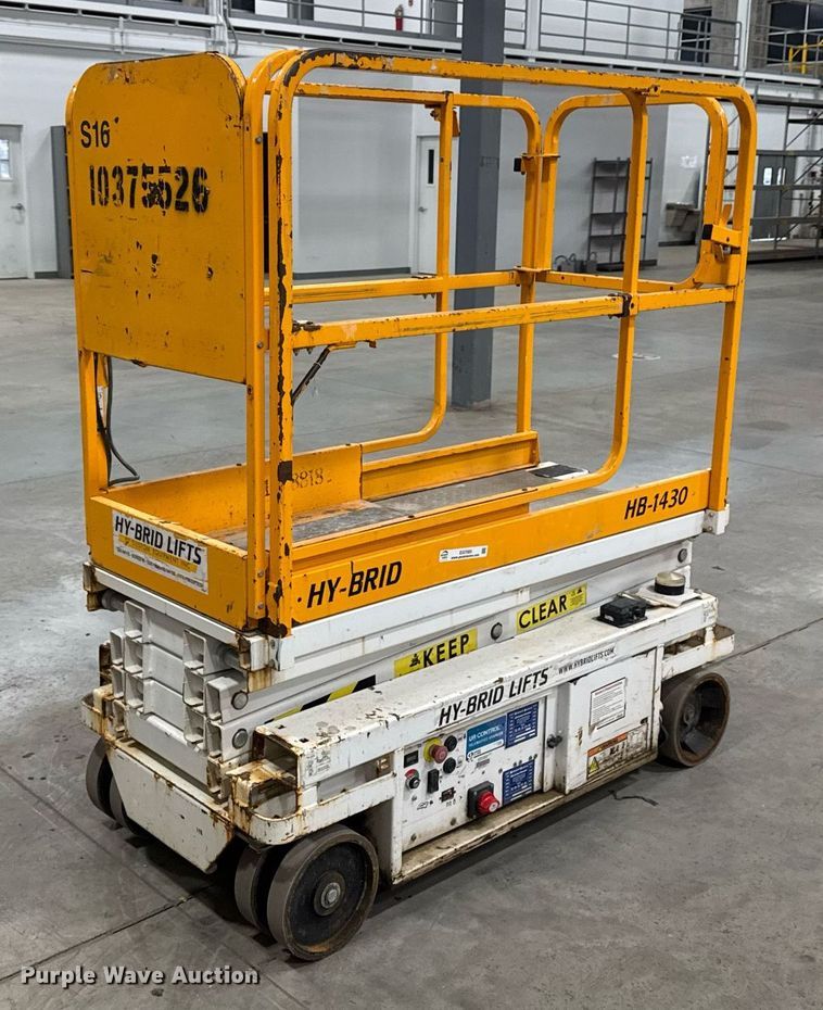 image for item EG7083 2016 Hy-Brid HB-1430 scissor lift
