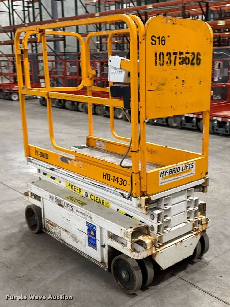 image for item EG7083 2016 Hy-Brid HB-1430 scissor lift