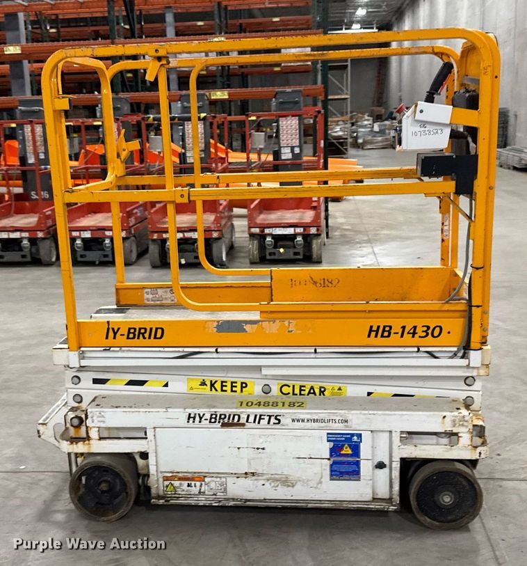 image for item EG7083 2016 Hy-Brid HB-1430 scissor lift