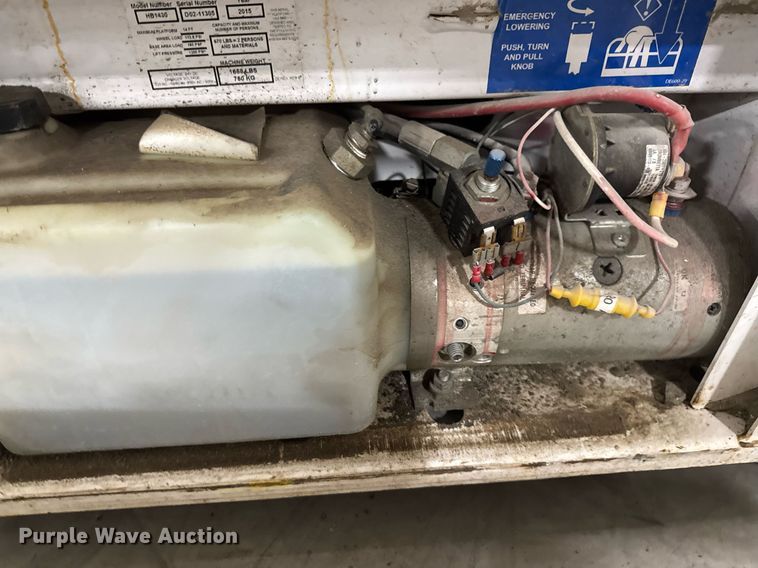 image for item EG7084 2015 Hy-Brid HB-1430 scissor lift