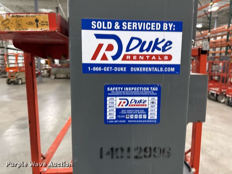 image for item EG7086 2017 Skyjack SJ16 vertical lift