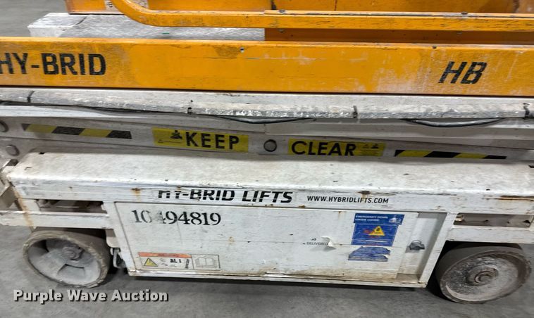 image for item EG7089 2016 Hy-Brid HB-1430 scissor lift