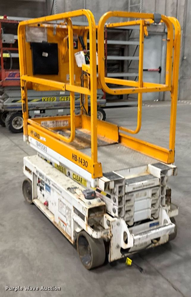 image for item EG7090 2016 HY-BRID HB-1430 scissor lift