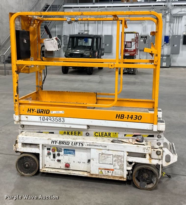 image for item EG7090 2016 HY-BRID HB-1430 scissor lift