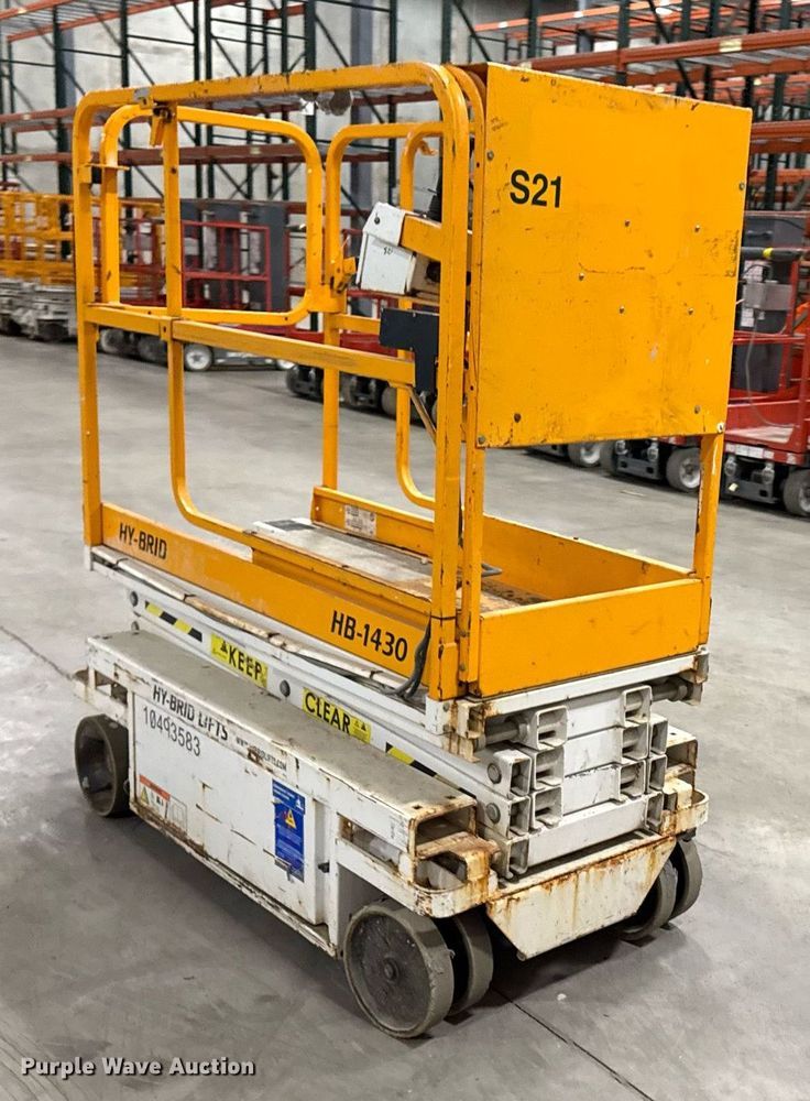 image for item EG7090 2016 HY-BRID HB-1430 scissor lift