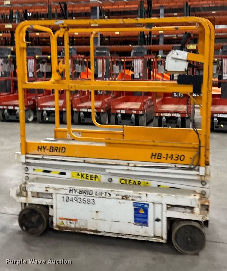 image for item EG7090 2016 HY-BRID HB-1430 scissor lift