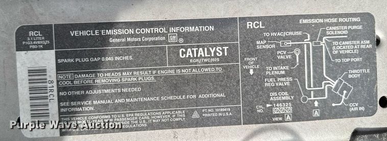image for item EG7101 1993 Buick Regal Limited 