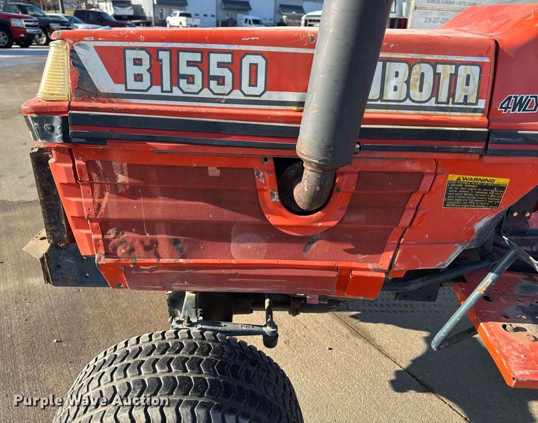 image for item EG7104 Kubota B1150 MFWD tractor
