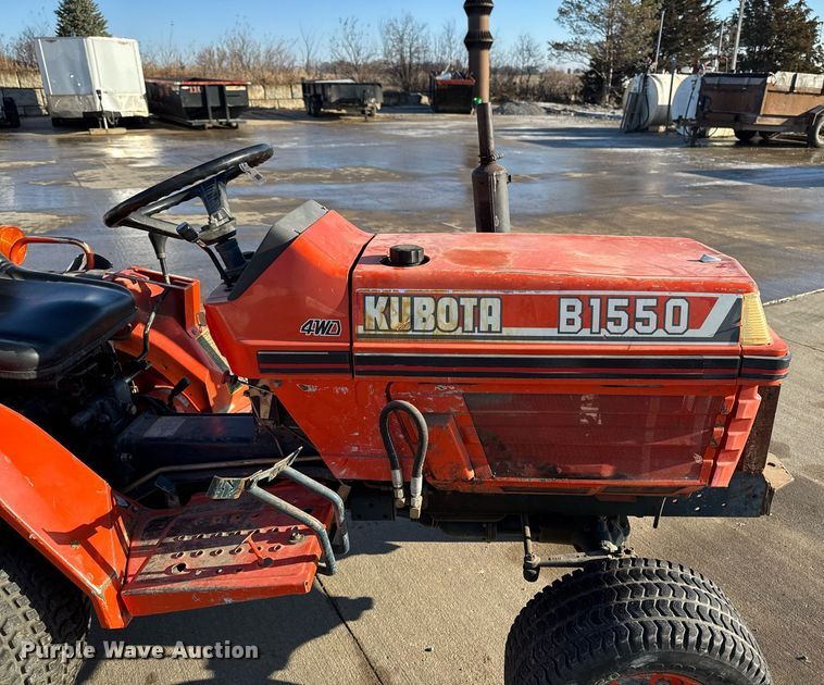 image for item EG7104 Kubota B1150 MFWD tractor