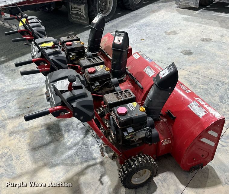image for item EH7406 (3) Troy-Bilt Storm 2410 snow blowers