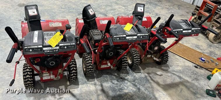 image for item EH7406 (3) Troy-Bilt Storm 2410 snow blowers