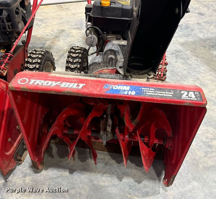 image for item EH7406 (3) Troy-Bilt Storm 2410 snow blowers