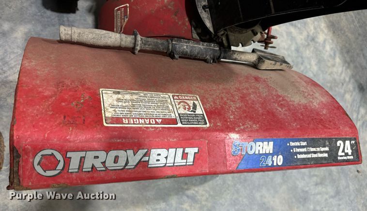image for item EH7406 (3) Troy-Bilt Storm 2410 snow blowers