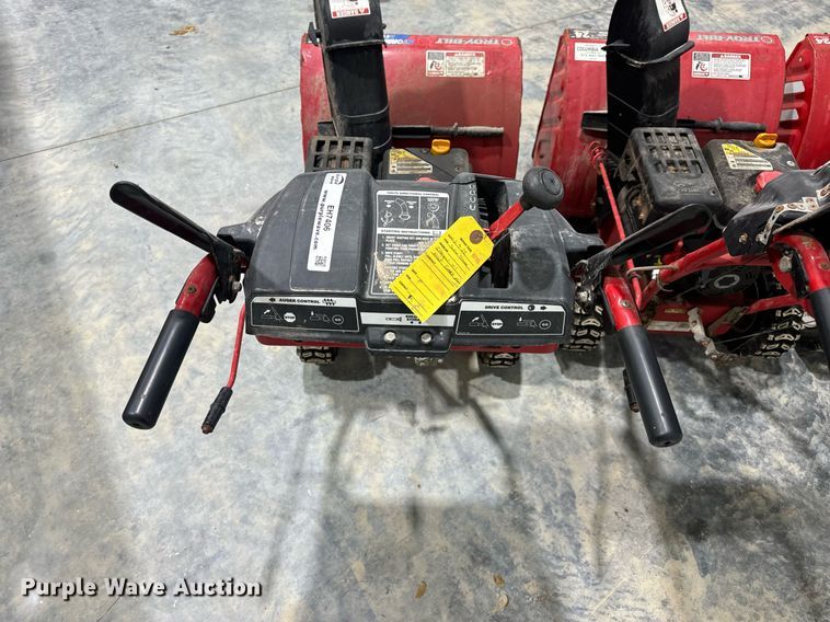 image for item EH7406 (3) Troy-Bilt Storm 2410 snow blowers