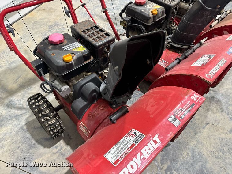 image for item EH7406 (3) Troy-Bilt Storm 2410 snow blowers