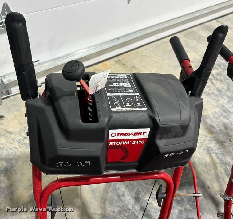image for item EH7406 (3) Troy-Bilt Storm 2410 snow blowers