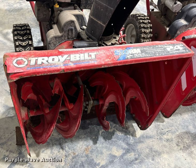 image for item EH7408 (3) Troy-Bilt Storm 2410 snow blowers