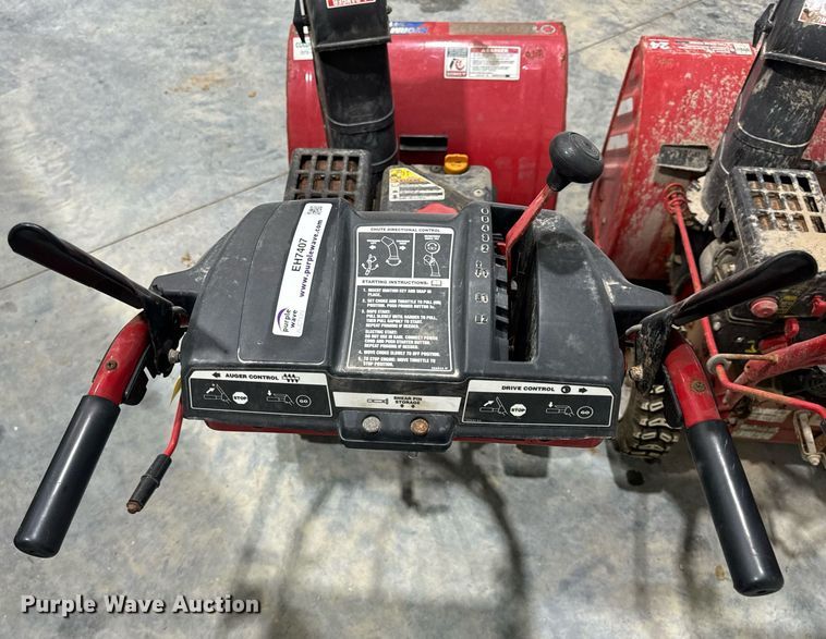 image for item EH7408 (3) Troy-Bilt Storm 2410 snow blowers