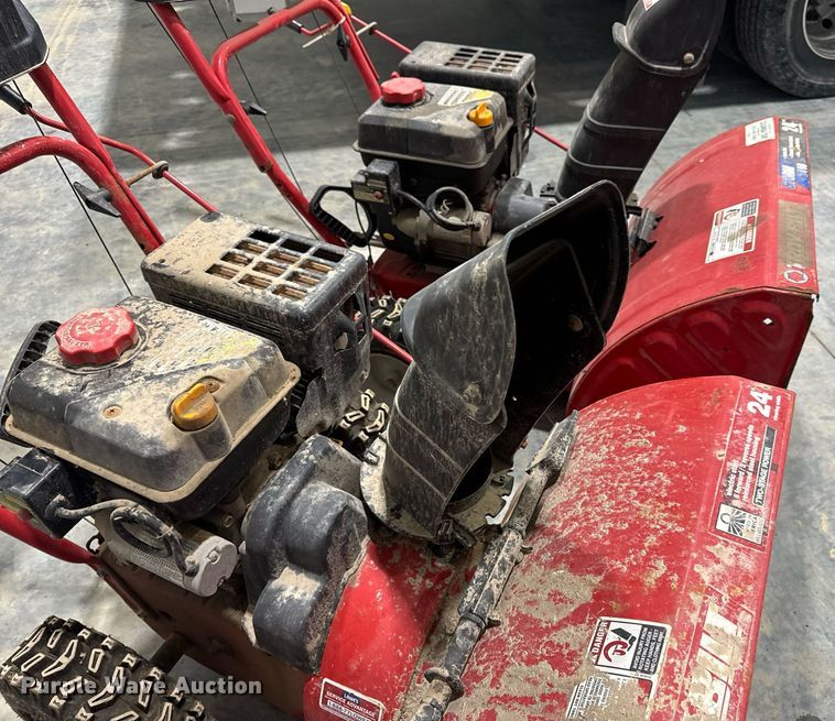 image for item EH7408 (3) Troy-Bilt Storm 2410 snow blowers