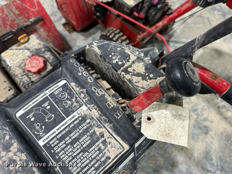 image for item EH7408 (3) Troy-Bilt Storm 2410 snow blowers