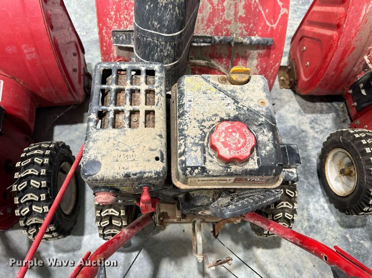 image for item EH7408 (3) Troy-Bilt Storm 2410 snow blowers