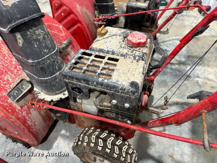 image for item EH7408 (3) Troy-Bilt Storm 2410 snow blowers