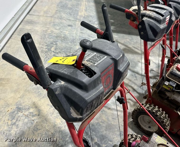 image for item EH7408 (3) Troy-Bilt Storm 2410 snow blowers