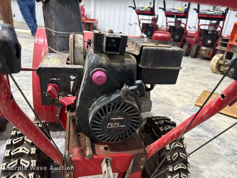 image for item EH7408 (3) Troy-Bilt Storm 2410 snow blowers