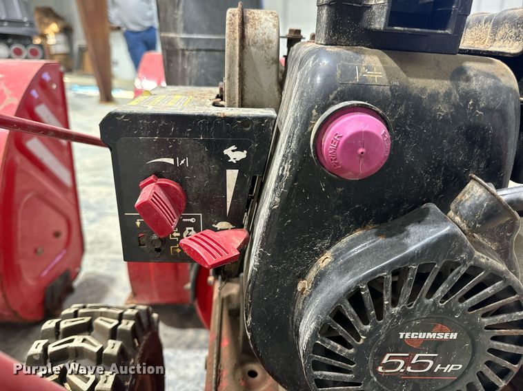 image for item EH7408 (3) Troy-Bilt Storm 2410 snow blowers