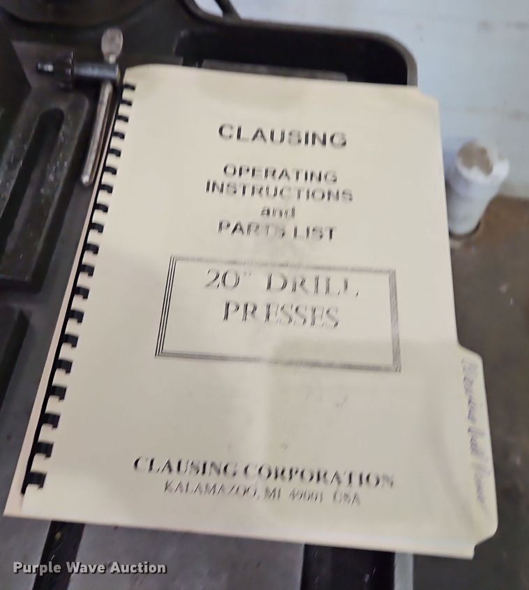 image for item EI8576 Clausing 2276 drill press