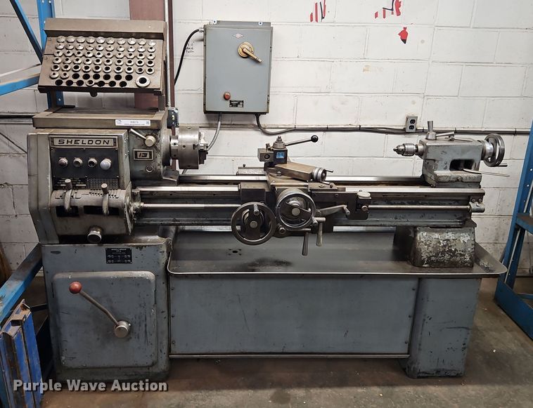 image for item EI8579 Sheldon 13 lathe