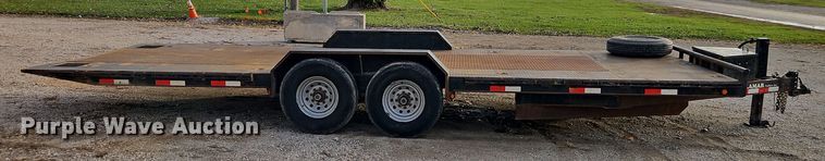 image for item EI8587 2007 Lamar tilt deck equipment trailer