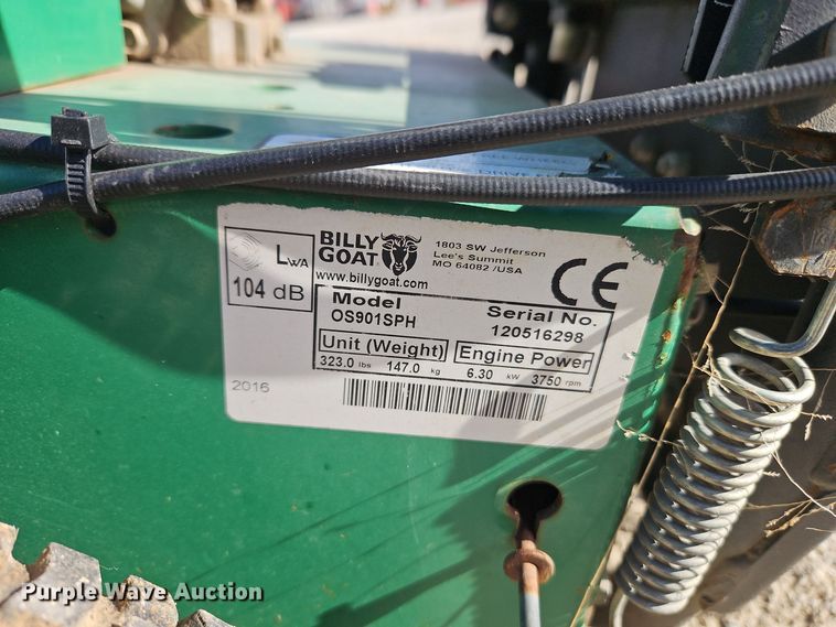 image for item EI8708 Billy Goat OS901SPH over seeder