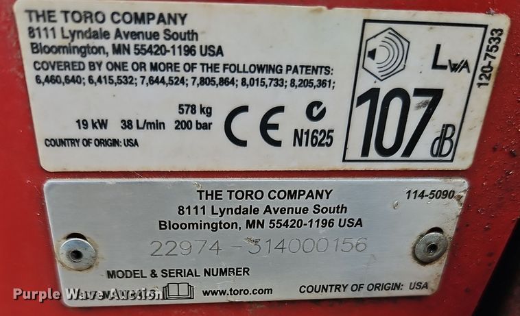 image for item EI8727 2014 Toro TRX-26 trencher