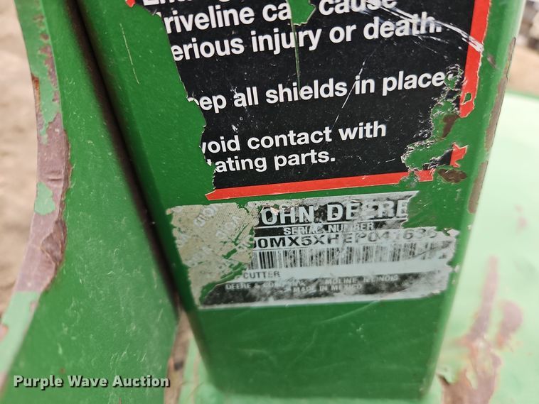 image for item EI8728 John Deere MX5 rotary mower