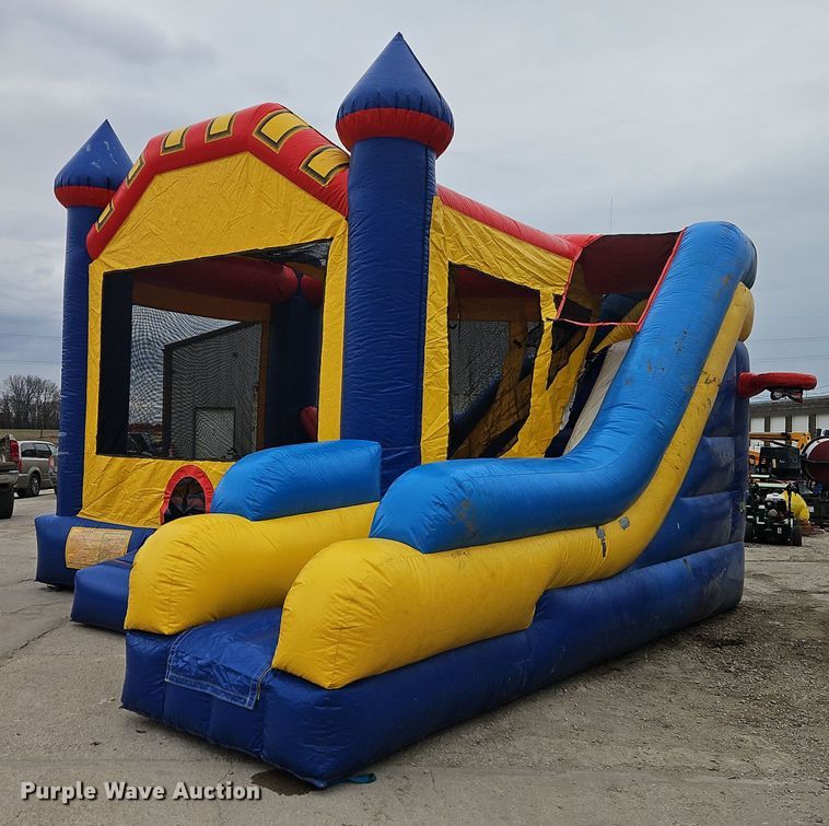 image for item EI8733 Ninja Jump INTL bounce house