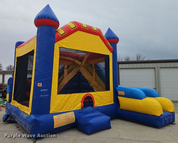image for item EI8733 Ninja Jump INTL bounce house
