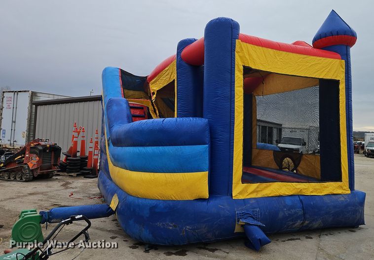 image for item EI8733 Ninja Jump INTL bounce house