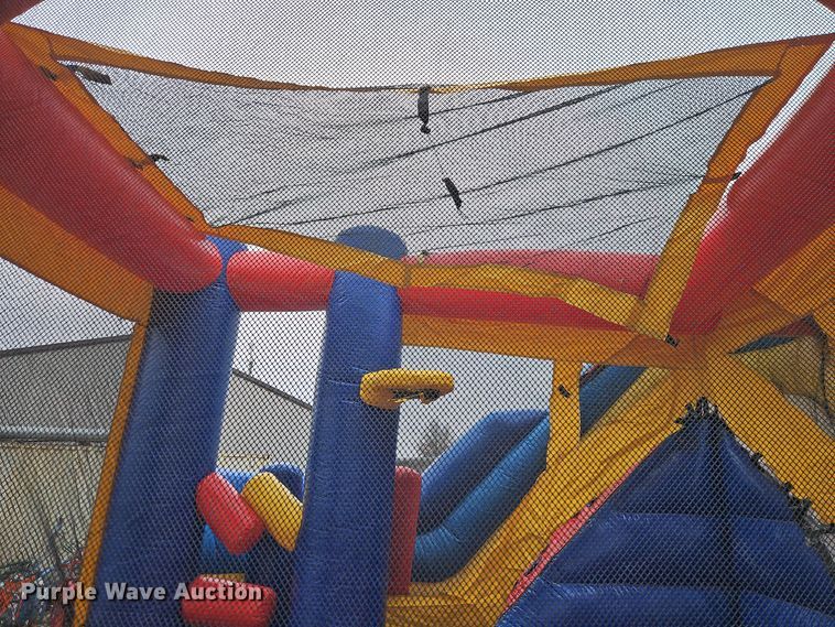 image for item EI8733 Ninja Jump INTL bounce house