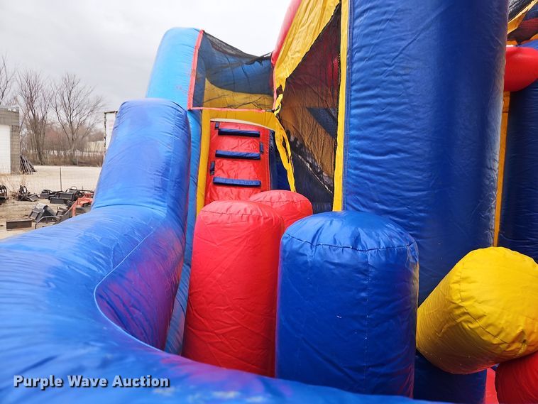 image for item EI8733 Ninja Jump INTL bounce house