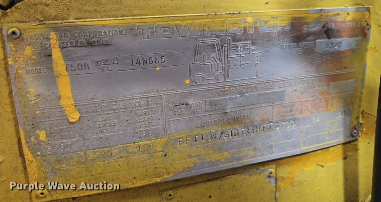 image for item EI8739 Caterpillar T50B forklift