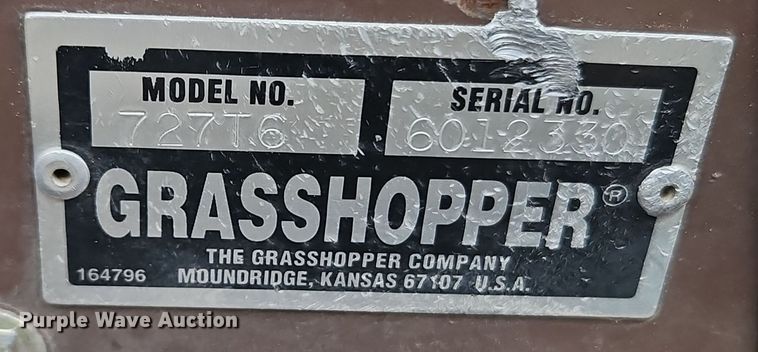 image for item EI8743 Grasshopper 727K ZTR lawn mower